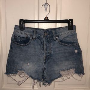 Jean shorts